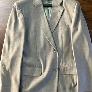 Gray Merit jacket blazer men large 42R sports coat